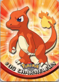 Pokemon 1999 Topps Pokemon TV Animation Edition #5 Charmeleon Card - Image 1