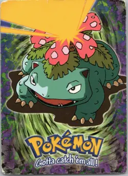 1999 Venusaur #03 Pokemon Topps TV Animation Series 1 Card - Image 1