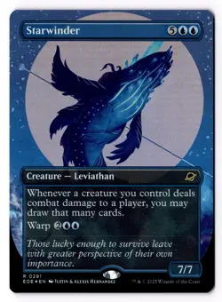 Starwinder (0291) (Borderless) 291 Edge of Eternities Foil NM - Image 1