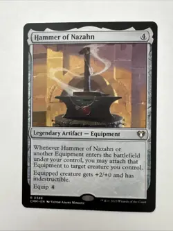 Hammer of Nazahn Commander Masters Regular - Image 1