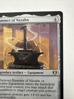 Hammer of Nazahn Commander Masters Regular - Image 3