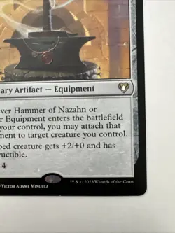 Hammer of Nazahn Commander Masters Regular - Image 4