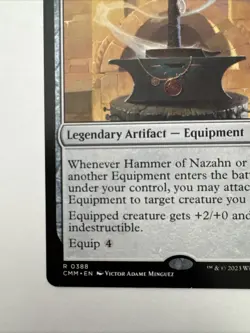 Hammer of Nazahn Commander Masters Regular - Image 5