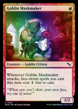 Goblin Maskmaker Murders at Karlov Manor NM MTG Foil - Image 1