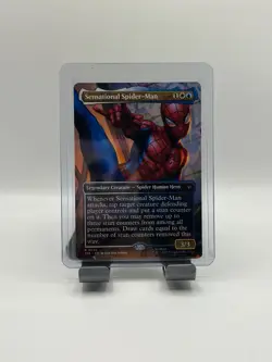 Sensational Spider-Man 25 Borderless Marvel's Spider-Man: Eternal-Legal Regular - Image 1