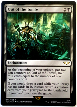 MTG Out of the Tombs Warhammer 40,000 046/168 NM - Image 1