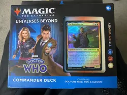 Timey-Wimey Magic The Gathering Universes Beyond Doctor Who Commander Deck - Image 1