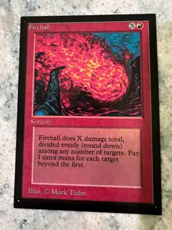 Fireball Collector's Edition Int - NM - MTG - Magic the Gathering - Image 1