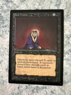 Mind Twist - Collectors Edition Intl - NM - MTG - Magic: The Gathering - Image 1