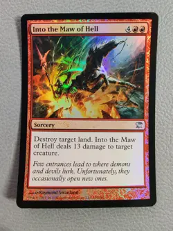Into the Maw of Hell Foil | MP | Innistrad | Magic the Gathering MTG - Image 1