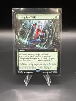 Strength of Will (Extended Art) #267 (NM) Spider-Man SPM Magic MTG - Image 2