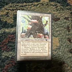 Vintage Magic The Gathering - MTG Mishra’s Factory (Spring) - MP - Antiquities - Image 2