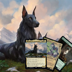 -CUSTOM EDH/COMMANDER DECK- Rin and Seri Inseparable - Raining Cats & Dogs! - Image 1