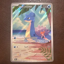 Misty’s Lapras Illustration Rare 194/182 - Pokemon Destined Rivals 2025 NM | DRI - Image 1