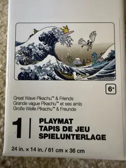 POKEMON CENTER GREAT WAVE PIKACHU & FRIENDS PLAYMAT NEW SEALED IN BOX - Image 3