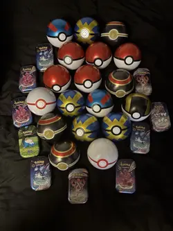 Pokemon Tins Empty Lot Of 41 - Image 1