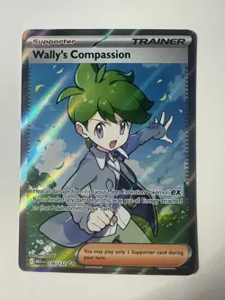 Wally's Compassion (176/132) - Mega Evolutions - Pokemon TCG - NM - Image 1