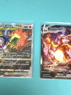 Pokemon Charizard Ultra Premium Collection Promo Set SWSH260 V SWSH261 Vmax... - Image 3