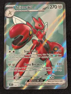 Pokemon - Scizor ex 195/162 SV05: Temporal Forces - Image 1