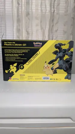 Pokemon TCG Pikachu & Zekrom GX Premium Collection: Tag Team (10 Packs Sealed) - Image 2