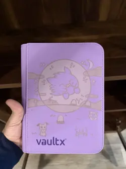Vault X Just Purple 4 Pocket Pokemon Bubble Gengar binder - Image 2