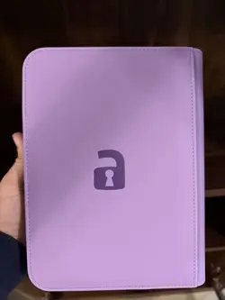 Vault X Just Purple 4 Pocket Pokemon Bubble Gengar binder - Image 3