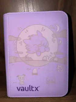 Vault X Just Purple 4 Pocket Pokemon Bubble Gengar binder - Image 4