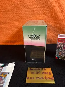 Pokemon TCG Scarlet & Violet Paradox Rift Iron ETB +booster bundle+ lot - Image 3