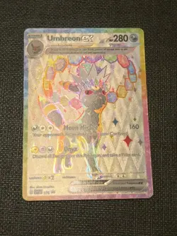 Pokemon Umbreon ex SVP 176 Premium Figure Collection Black Star Promo English - Image 1