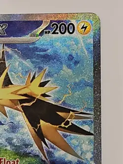 Zapdos ex 202/165 Sv: Scarlet & Violet 151 Holo Pokemon LP - Lightly Played - Image 5