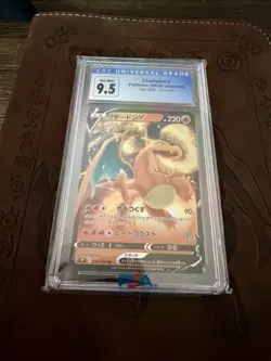 2022 Pokemon TCG Charizard V 014/100 Star Birth Japanese CGC 9.5 Gem Mint - Image 1