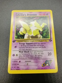 Sabrina's Drowzee | NM | Gym Challenge 1st Edition 95/132 | Common | Pokemon - Image 1