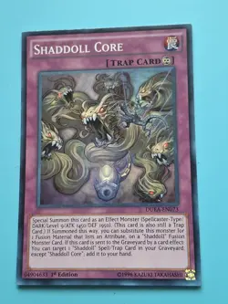 Yugioh - Shaddoll Core Super Rare 1st Edition DUEA-EN073 LP - Image 1