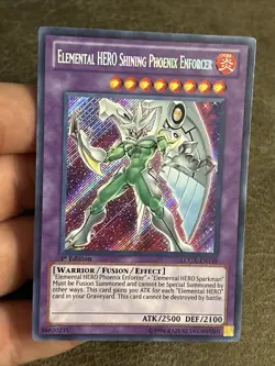 LCGX-EN139 Elemental Hero Shining Phoenix Enforcer 1st Secret Near Mint Yugioh - Image 2
