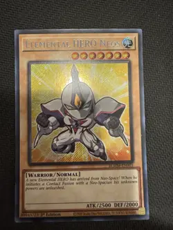 SHIPPED TOMORROW Yugioh Elemental Hero Neos Chibi BLMm-en003 Secret Rare - Image 1