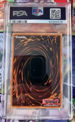 PSA 10 Yugioh Dark Magician Gold MGED-EN002 Gold Rare 1st Edition Gem Mint - Image 2
