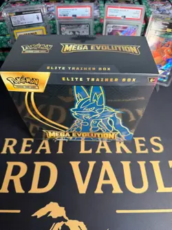 Mega Evolution Elite Trainer Box (Riolu) - Pokemon Trading Card Game - Sealed - Image 1