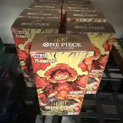 Sealed Japanese PRB-01 One Piece Card "THE BEST" Premium Booster Box X 9 - Image 1