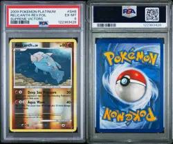 PSA 6 Pokemon Relicanth Supreme Victors SH8 Shiny Secret Rare Holo Card - Image 3