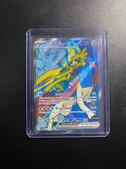 Pokemon TCG Hop's Zacian EX 176/159 S&V: Journey Together Ultra Rare Card NM - Image 1