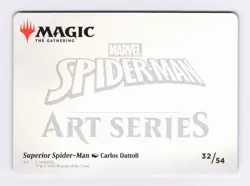 Superior Spider-Man Art Card Art Series 32/54 MTG Marvel's Spider-Man (ASSPM) - Image 2