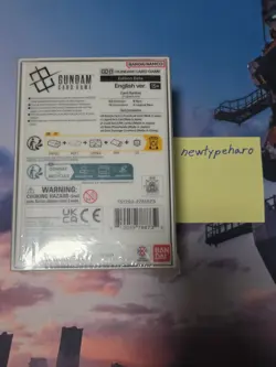 Gundam Card Game - Beta Box (SEALED/NEW) - English Version - Image 2