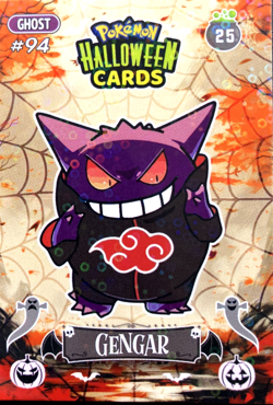 Gengar #25 - Circle Holo - Collectoons Halloween 2025 - Pokemon Card - Image 1