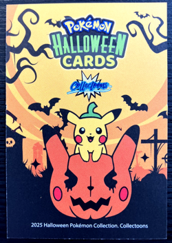 Gengar #25 - Circle Holo - Collectoons Halloween 2025 - Pokemon Card - Image 2