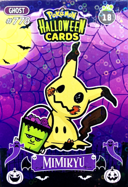 Mimikyu #18 - Circle Holo - Collectoons Halloween 2025 - Pokemon Card - Image 1