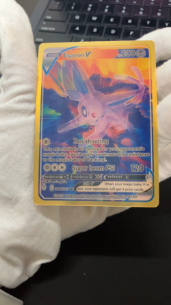 Espeon V 3D HP 200 ACG Costumed Lenticular Pokemon Card - Image 2