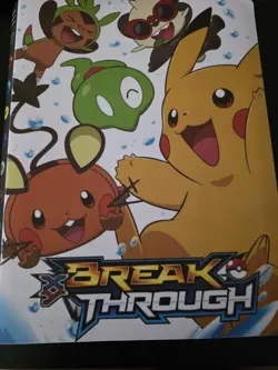 Pokemon Trading Cards 9-Pocket Binder Pikachu Zygarde Dedenne Chespin Pancham - Image 1