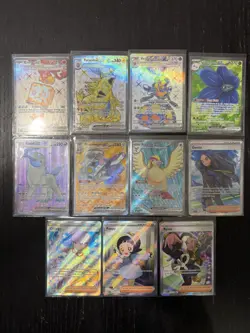 Pokemon TCG Obsidian Flames Full Art Monster/Trainer| 11 Card Lot NM | Lot #10 - Image 1