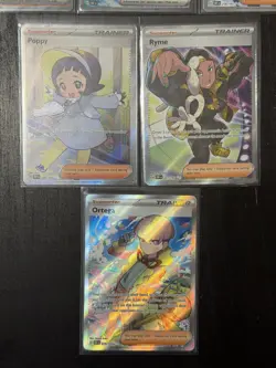 Pokemon TCG Obsidian Flames Full Art Monster/Trainer| 11 Card Lot NM | Lot #10 - Image 4