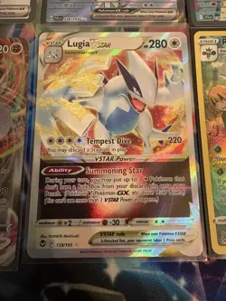 Pokemon TCG Lot of 10 Cards Holo Rare EX Trainer Gallery V Star VMax Full Art NM - Image 5